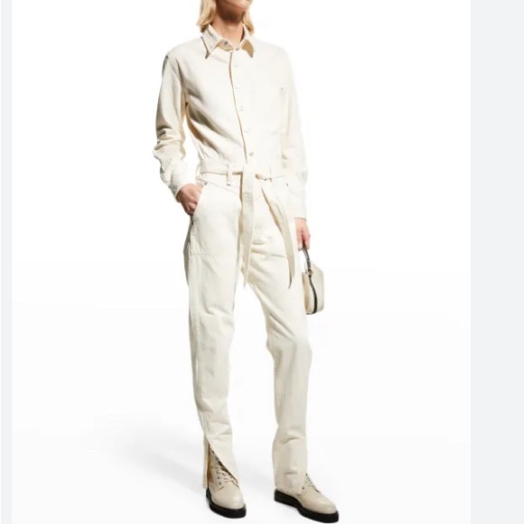 rag & bone Pants - Extra reduction Weekend Special Rag & Bone MIA Jumpsuit in Ecru Size Small NWT